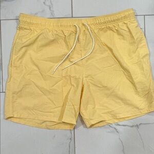 Goodfellow & Co Men's Yellow Swim Trunks